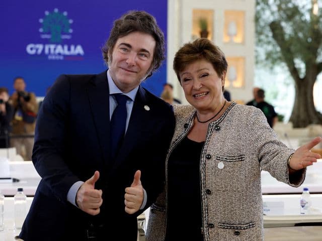 Georgieva visita Argentina con el FMI satisfecho en reservas pero con reparos en la meta fiscal