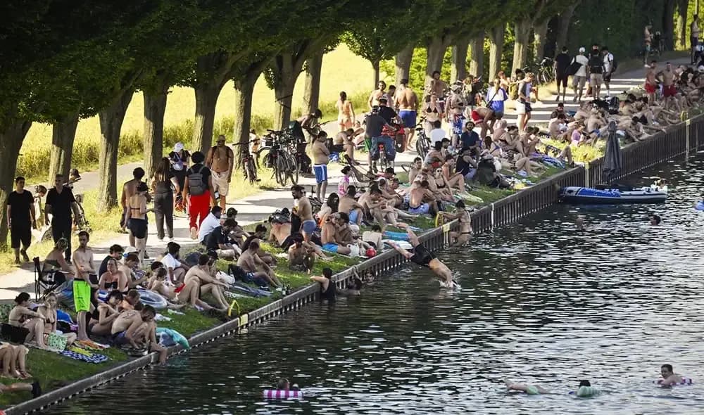 Hungría y Serbia baten récords de temperatura en la ola de calor más severa de Europa