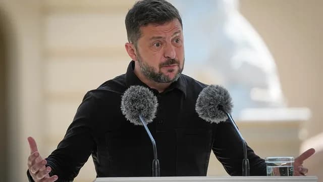 Zelensky acusó a Rusia de compartir imágenes satelitales con Irán para orientar sus ataques