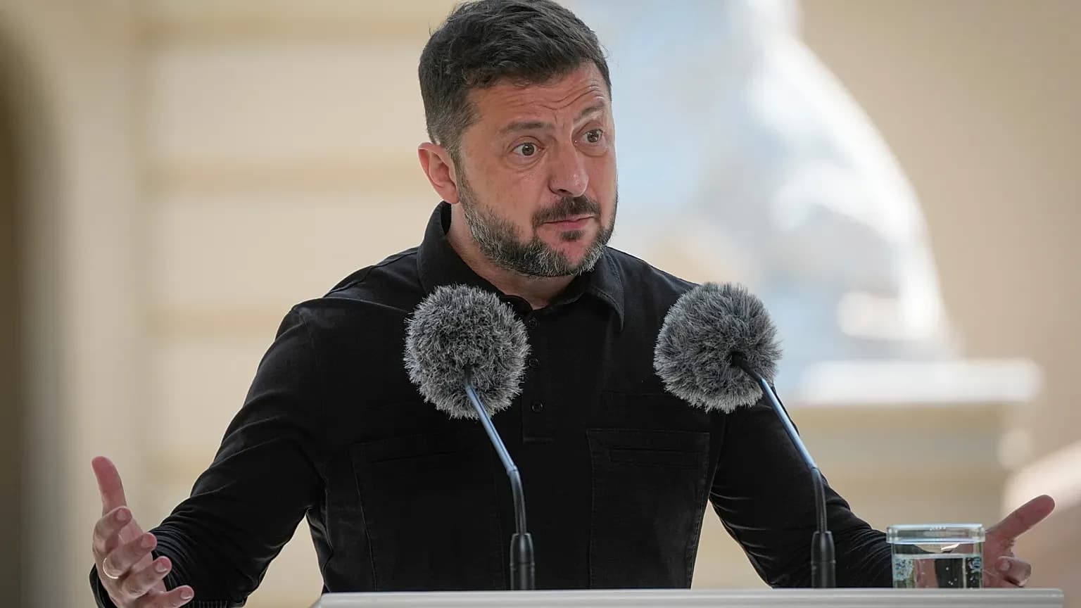 Zelensky acusó a Rusia de compartir imágenes satelitales con Irán para orientar sus ataques