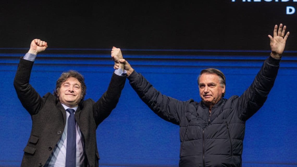 Milei viaja a San Pablo para recibir una distinción y asistir a la convención del partido de Bolsonaro